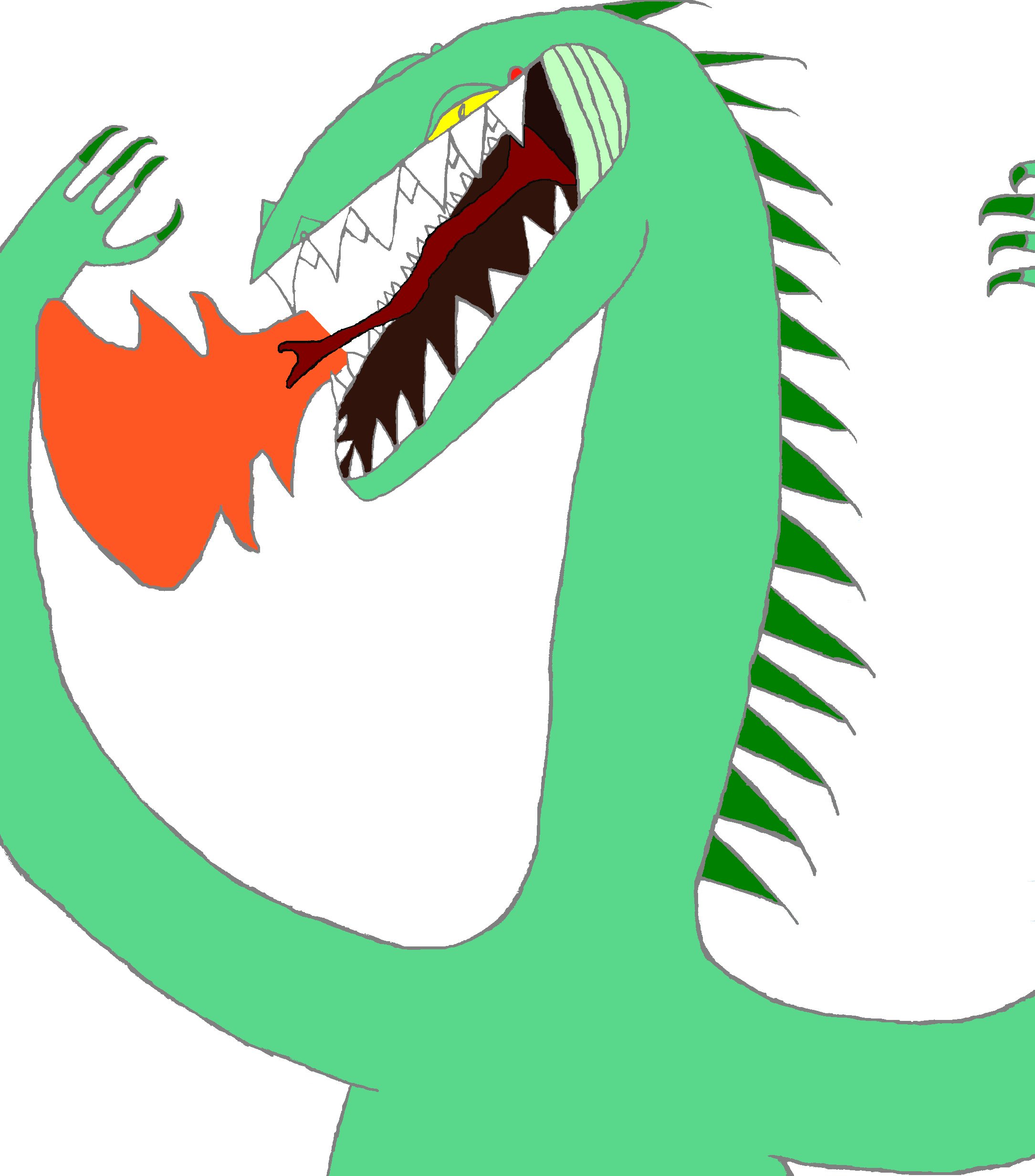My freaky dragon