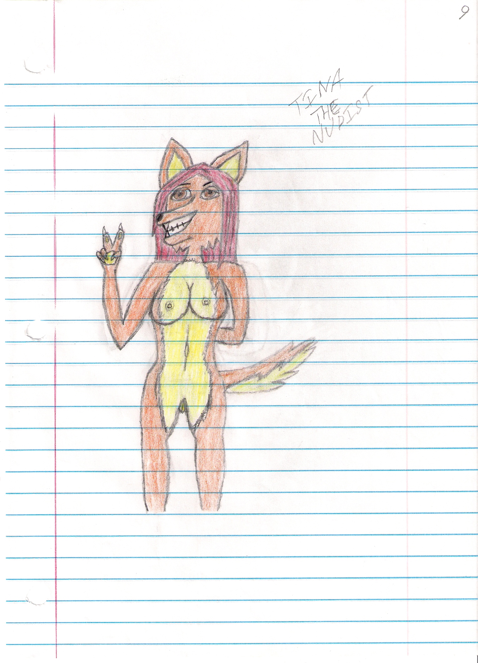 Tina the Nudist