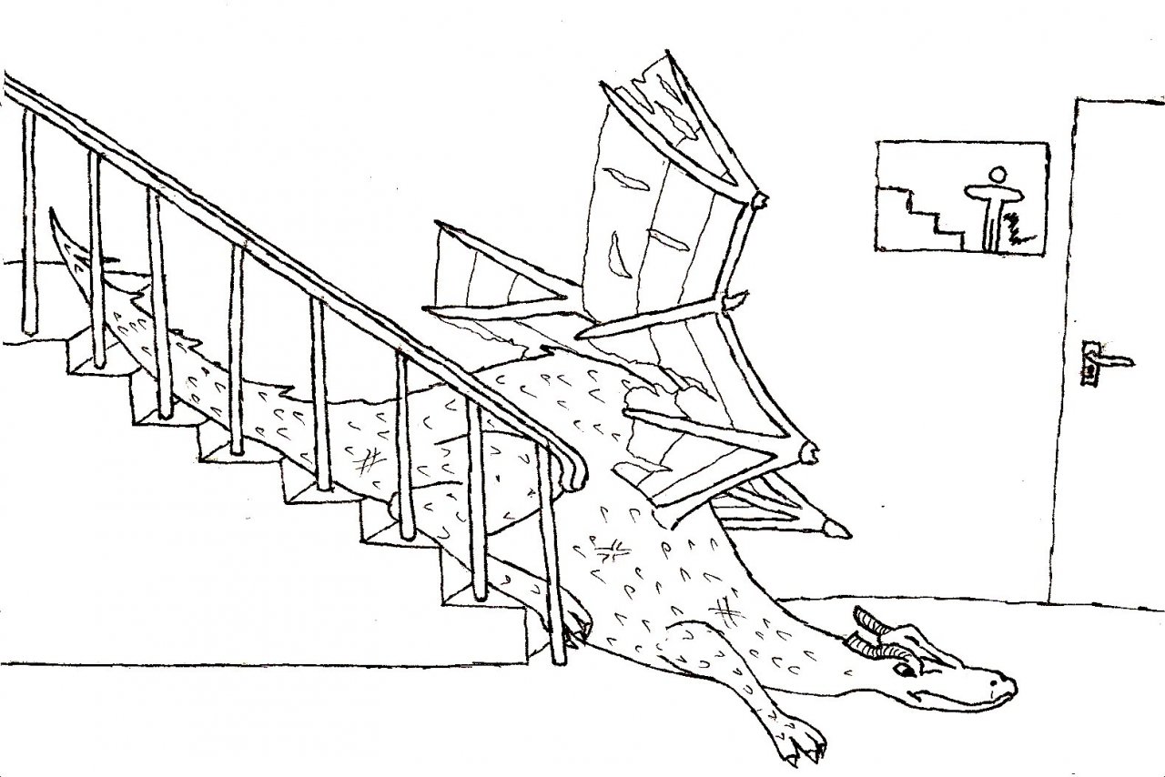 Tumbles the Stairdragon