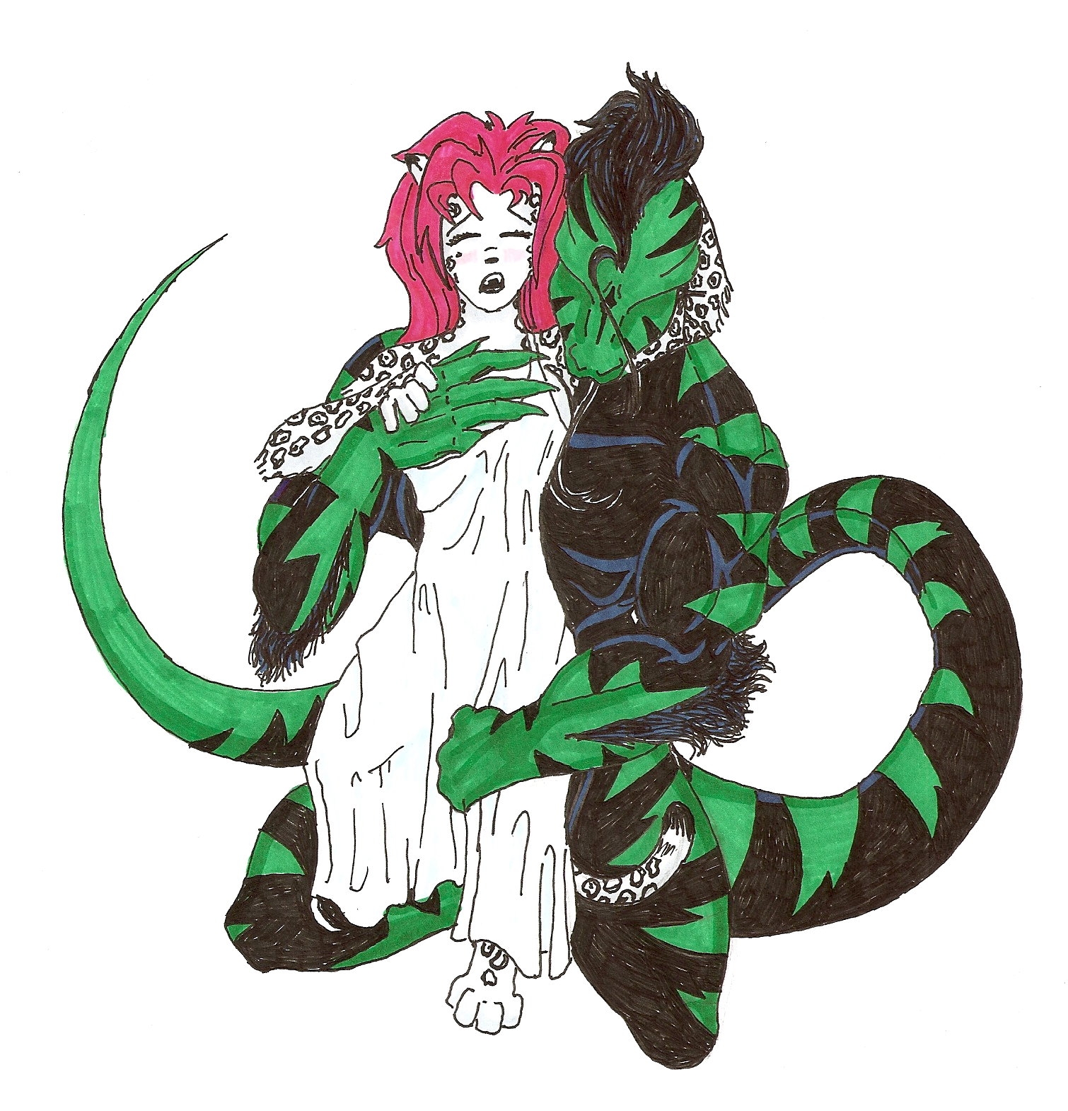 Draegon and Ai-Chan