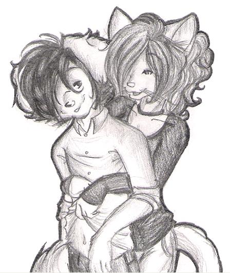 ChiYoko and Tech Snuggling