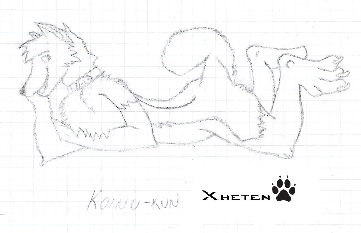 First Drawing. Koinu-kun