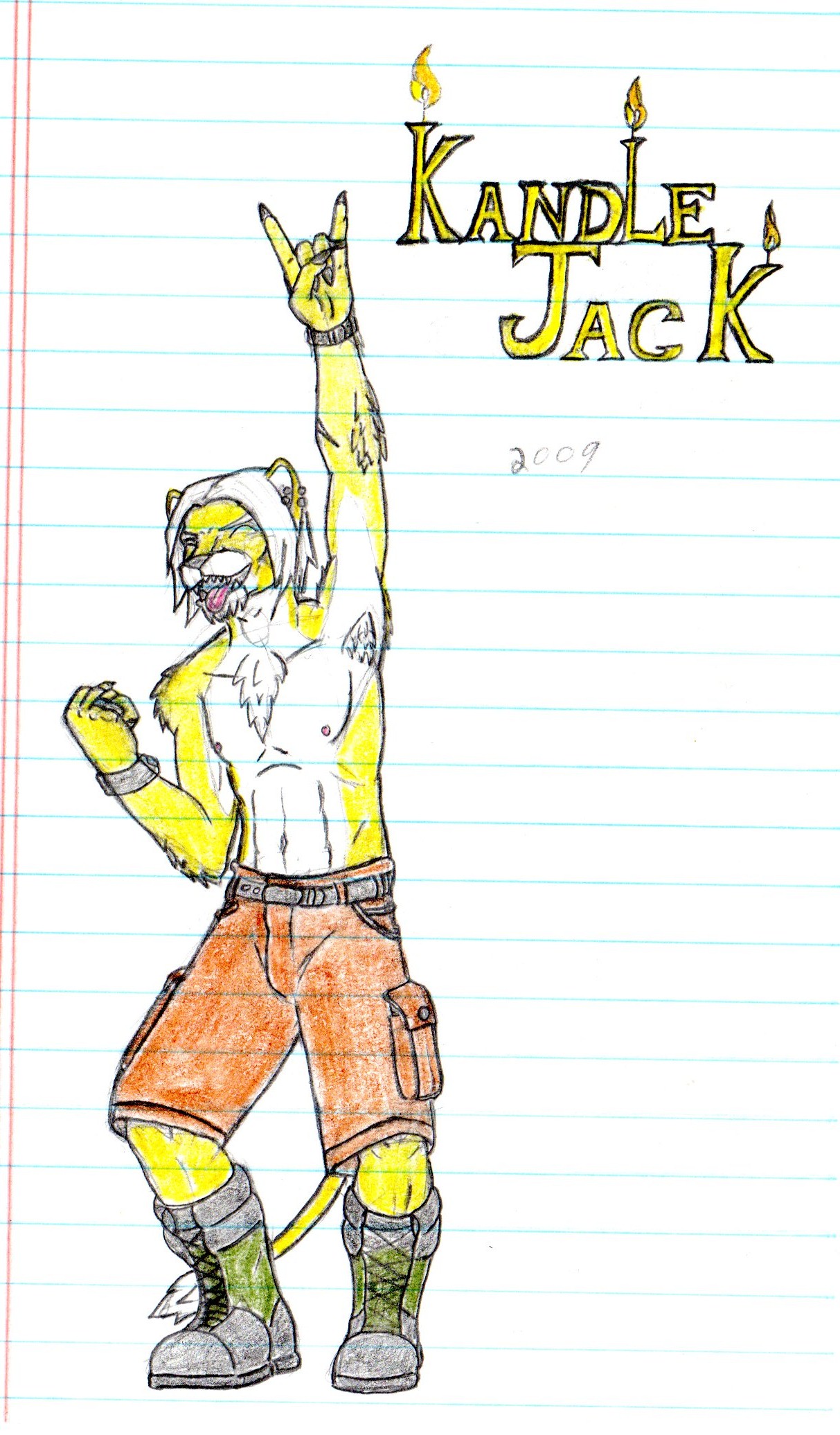 My fursona, Jack Pitchford