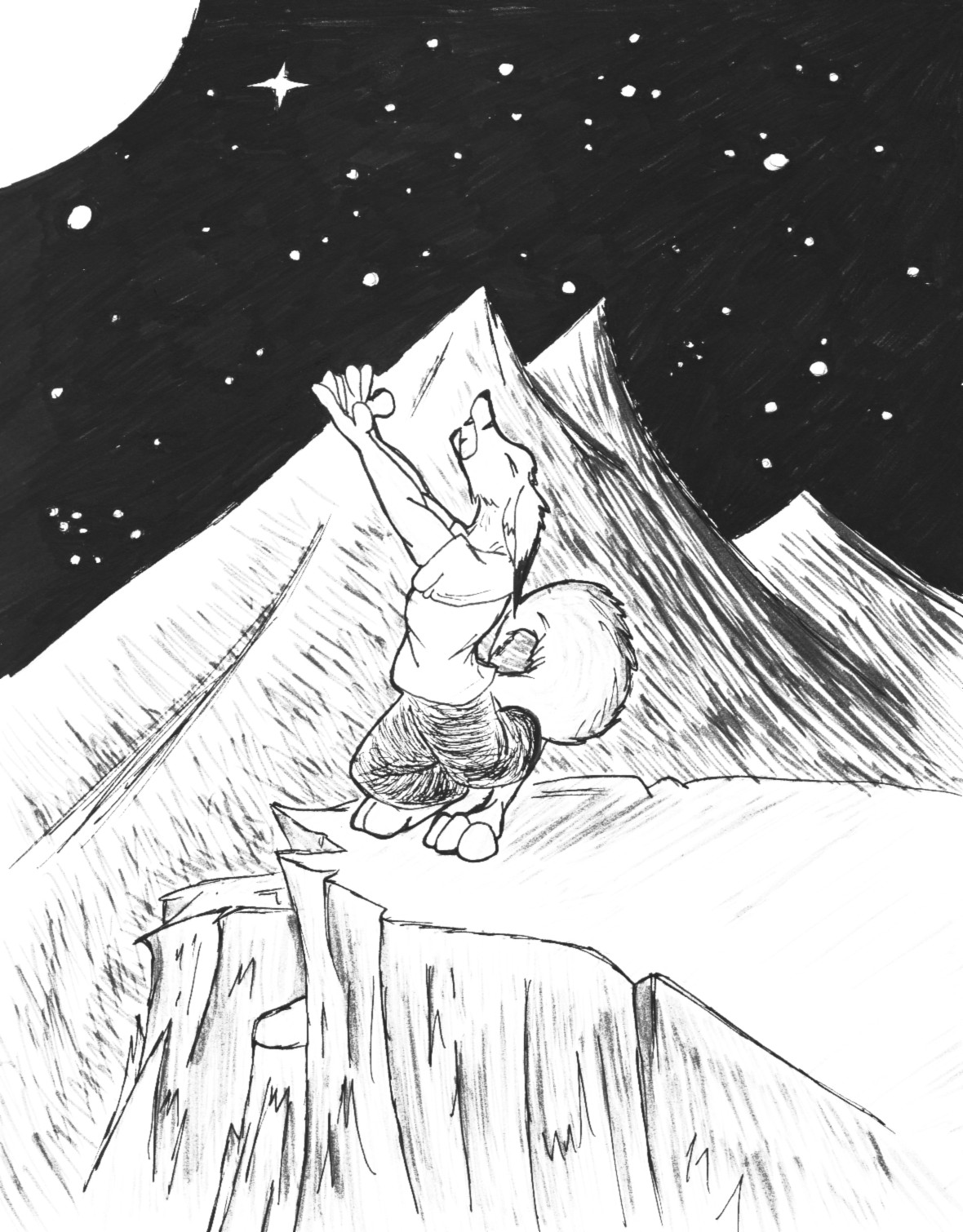 cry at the moon