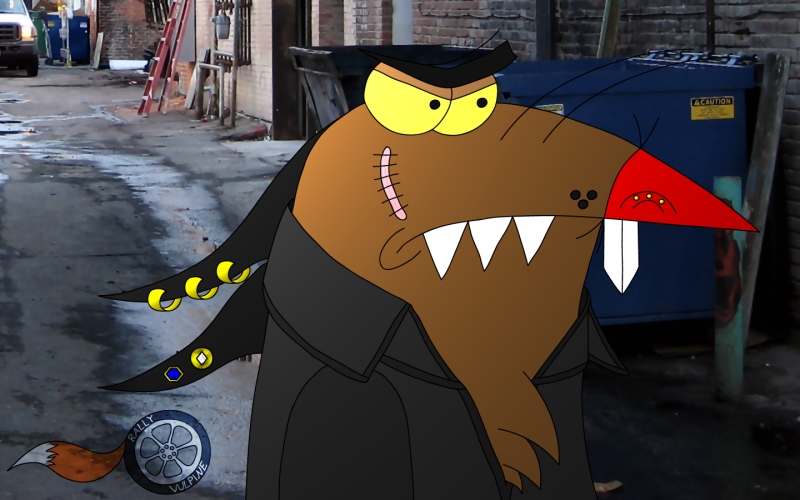 Dag's gone bad-ass!