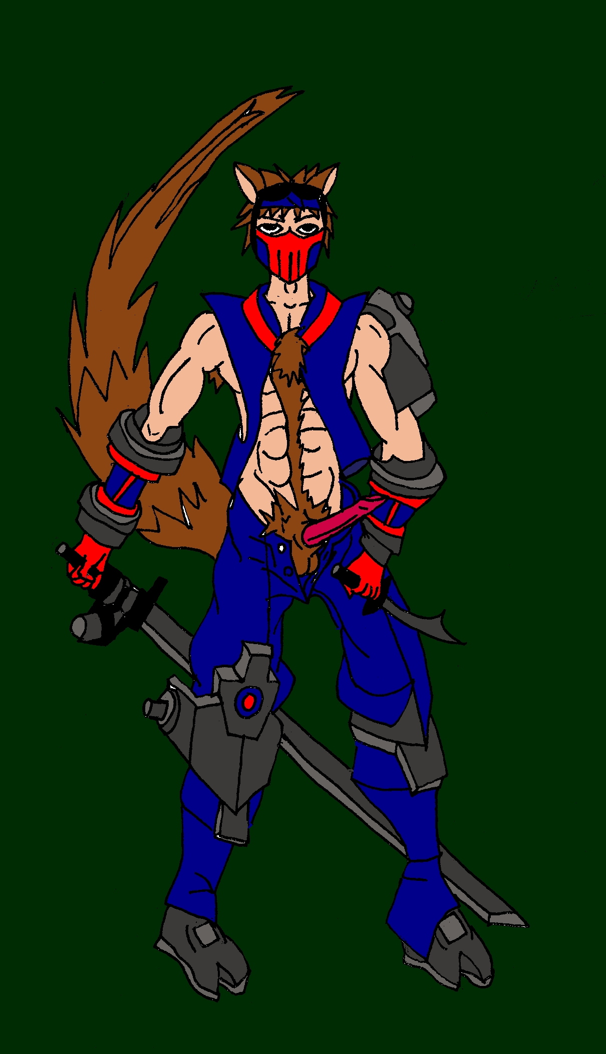 Ninja Wolf Man