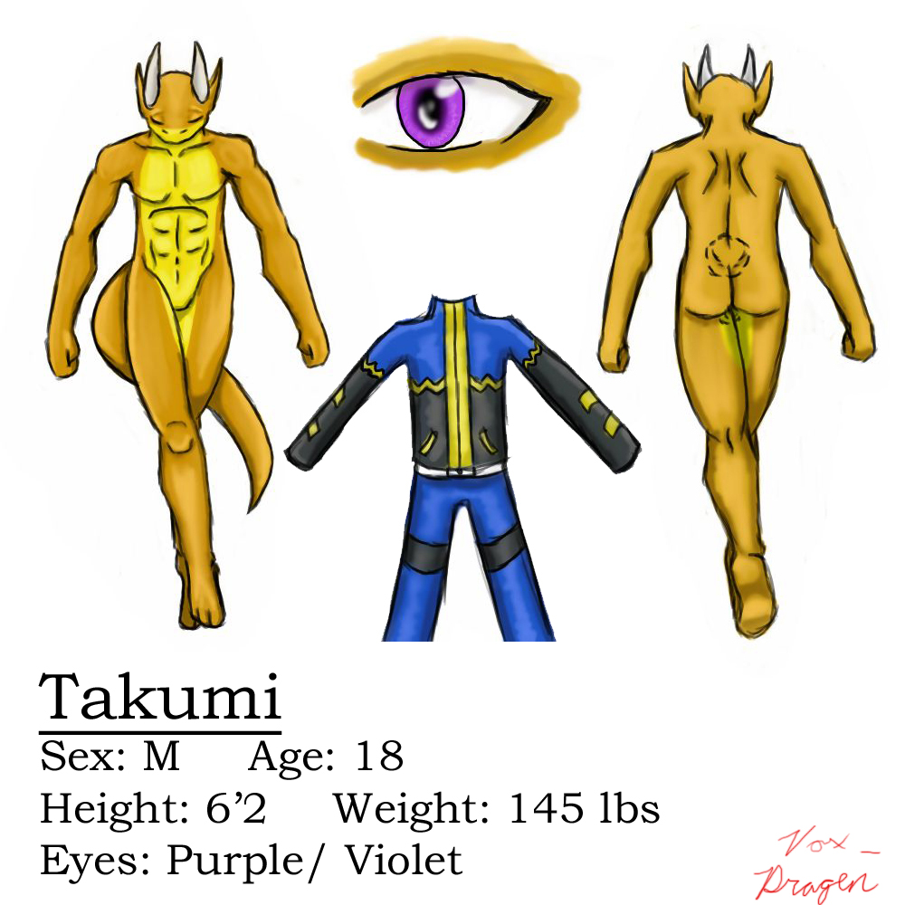 ChibiTakumi Ref Sheet General