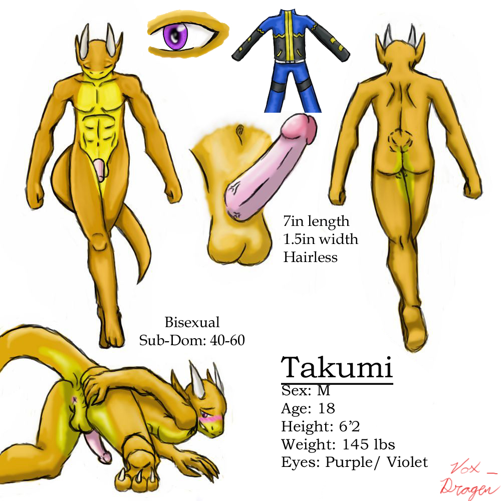ChibiTakumi Ref Sheet Mature ChibiTakumi Ref Sheet Mature