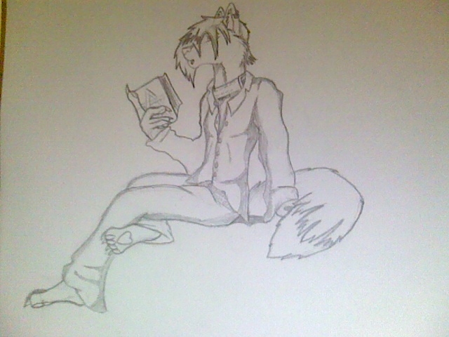 reading and relaxing