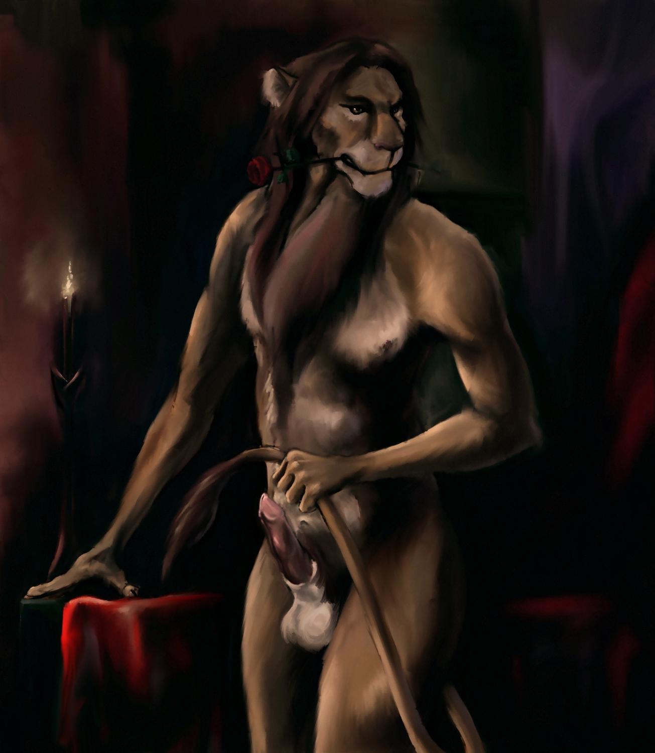 Lion Nude