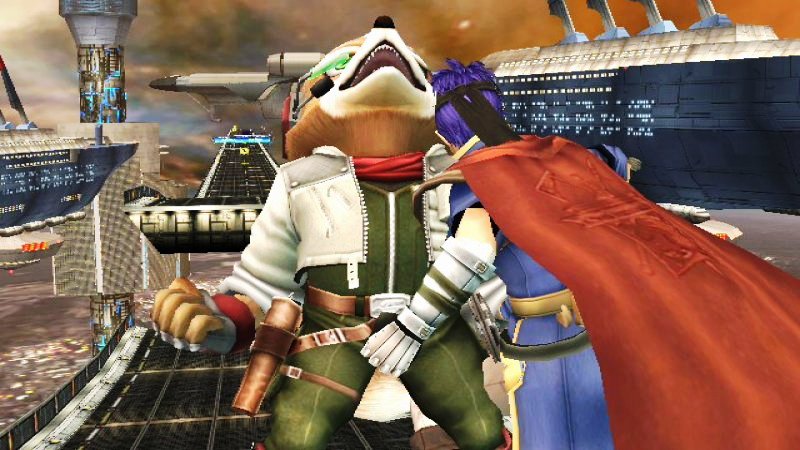 Ike grabbing Fox's nuts