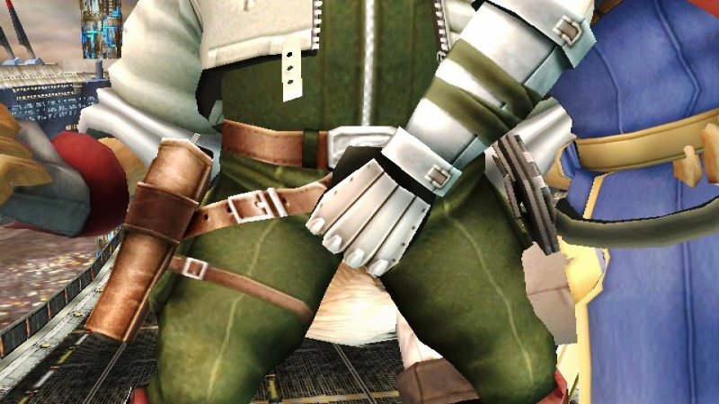 Ike Grabbing Some Nuts
