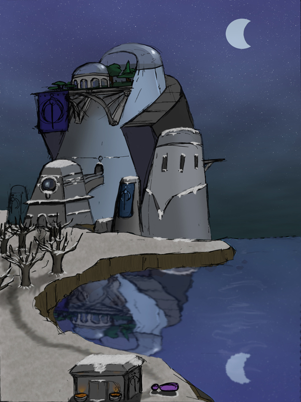 Castle at Night