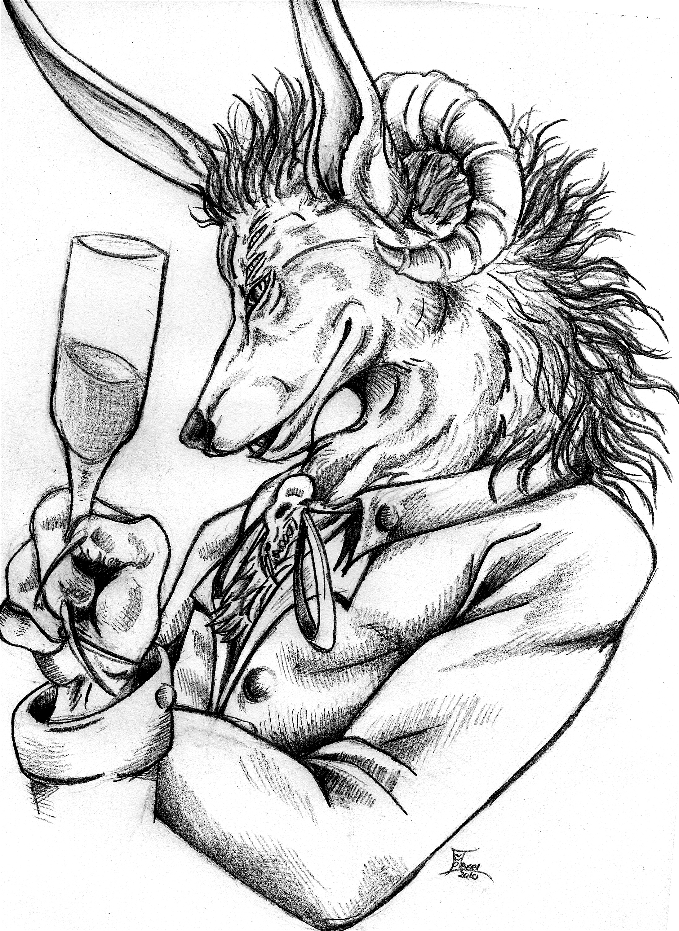 A toast to you~