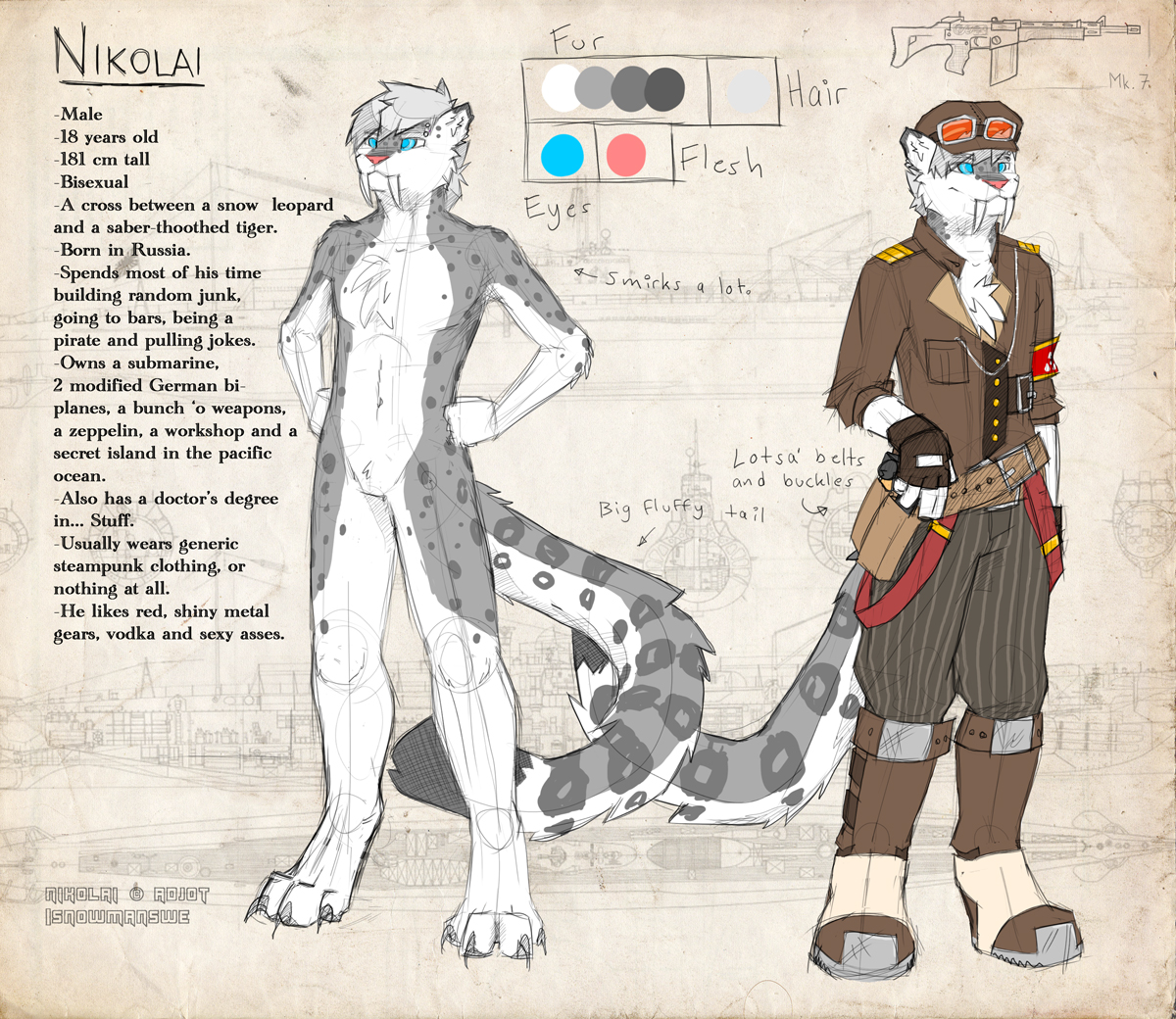 Nikolai's Reference sheet