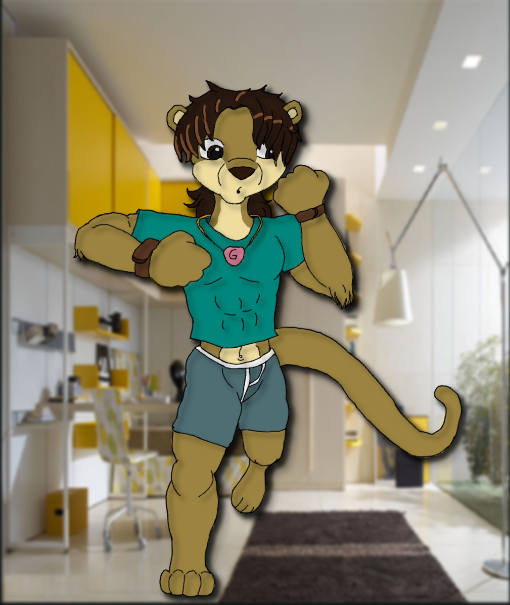 Rycku in his jammies