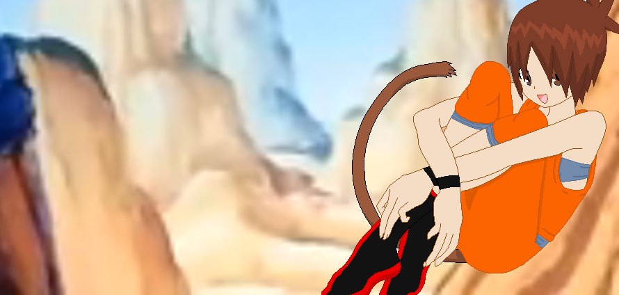 Ryoko as a... SAIYAN!