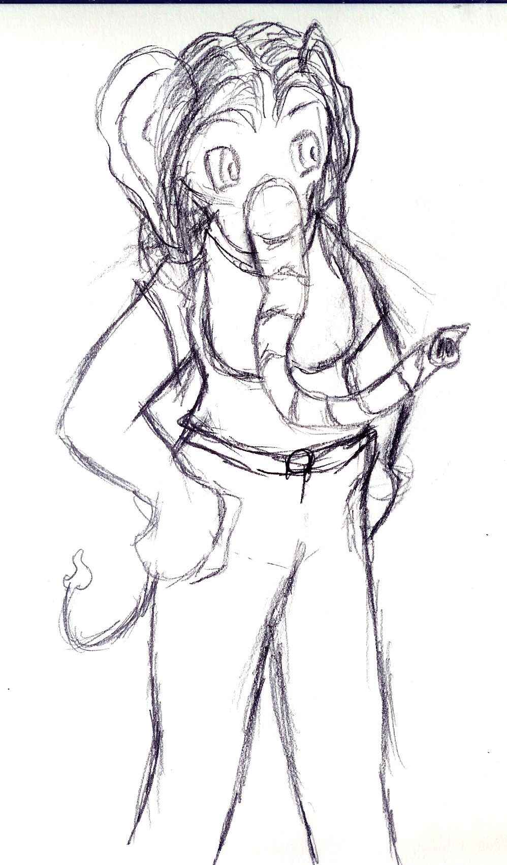 Elephant girl