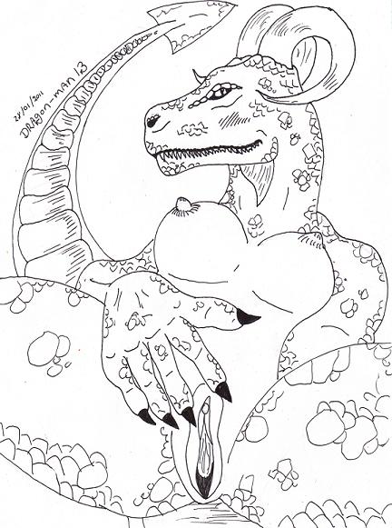 dragoness pussie play