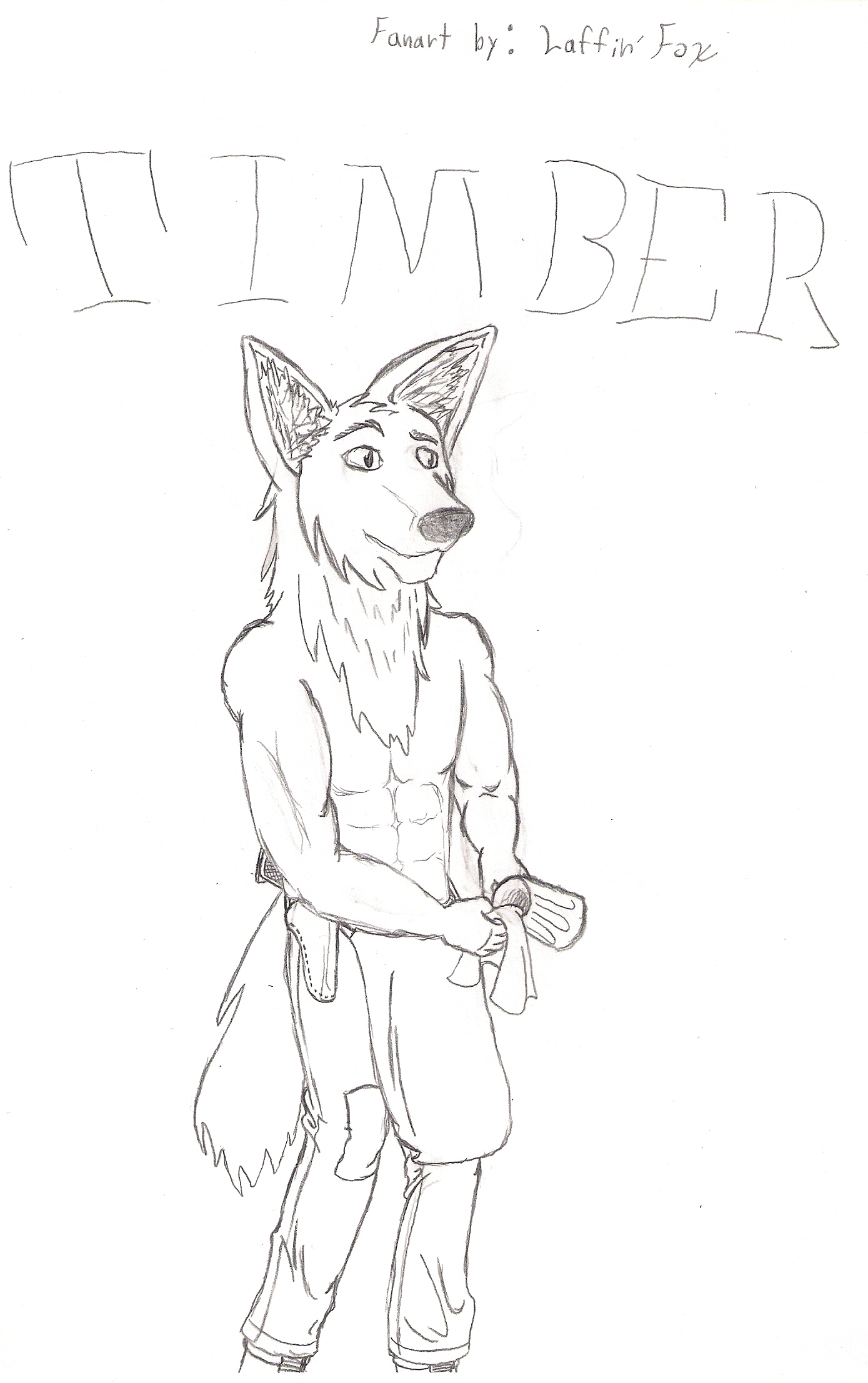 Timber the barwolf Fanart