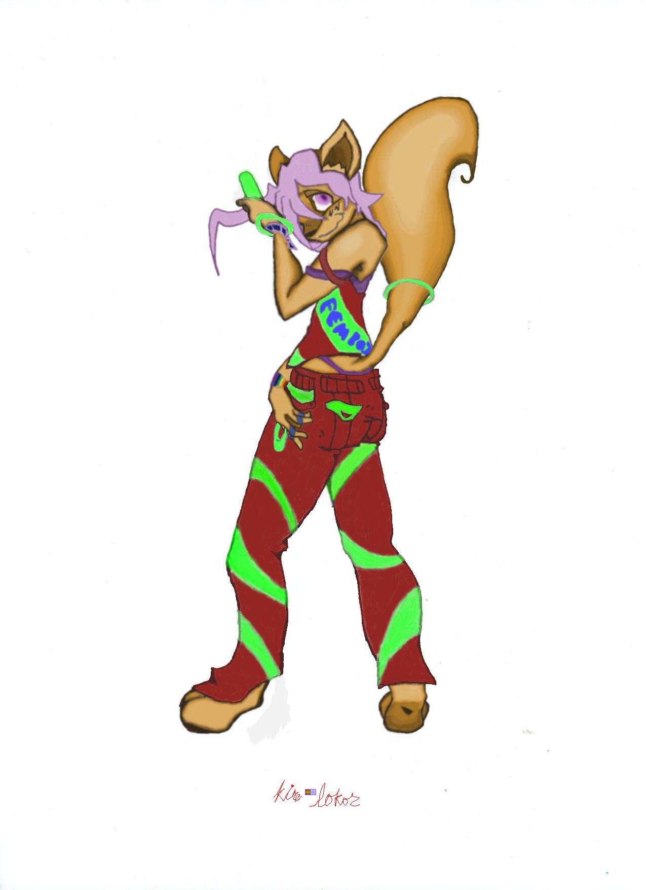 Lio dancing