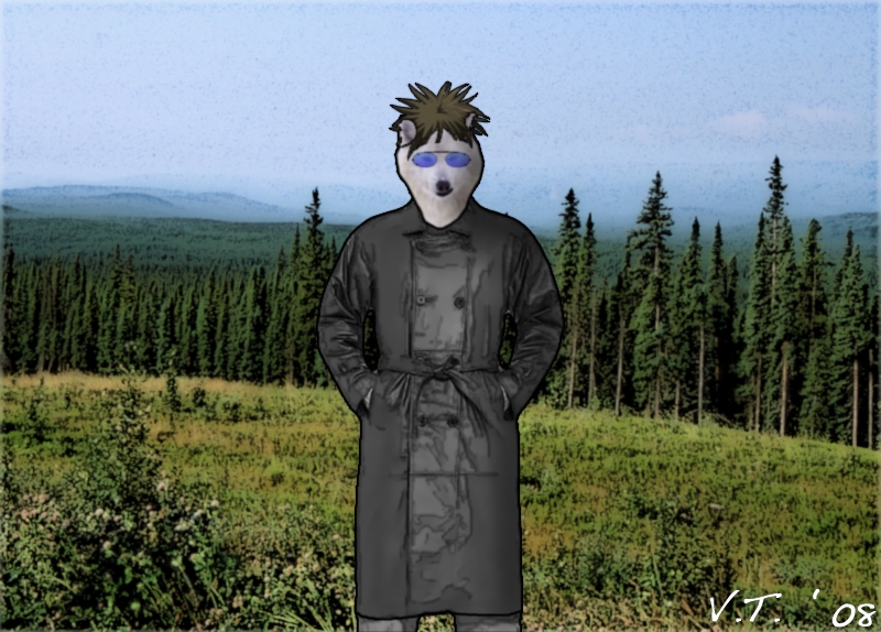Victor D. Tarsus - Self Wolf Morph Portrait