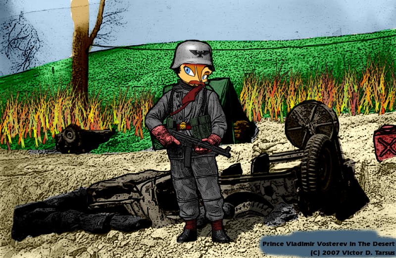 A Furry Soldier