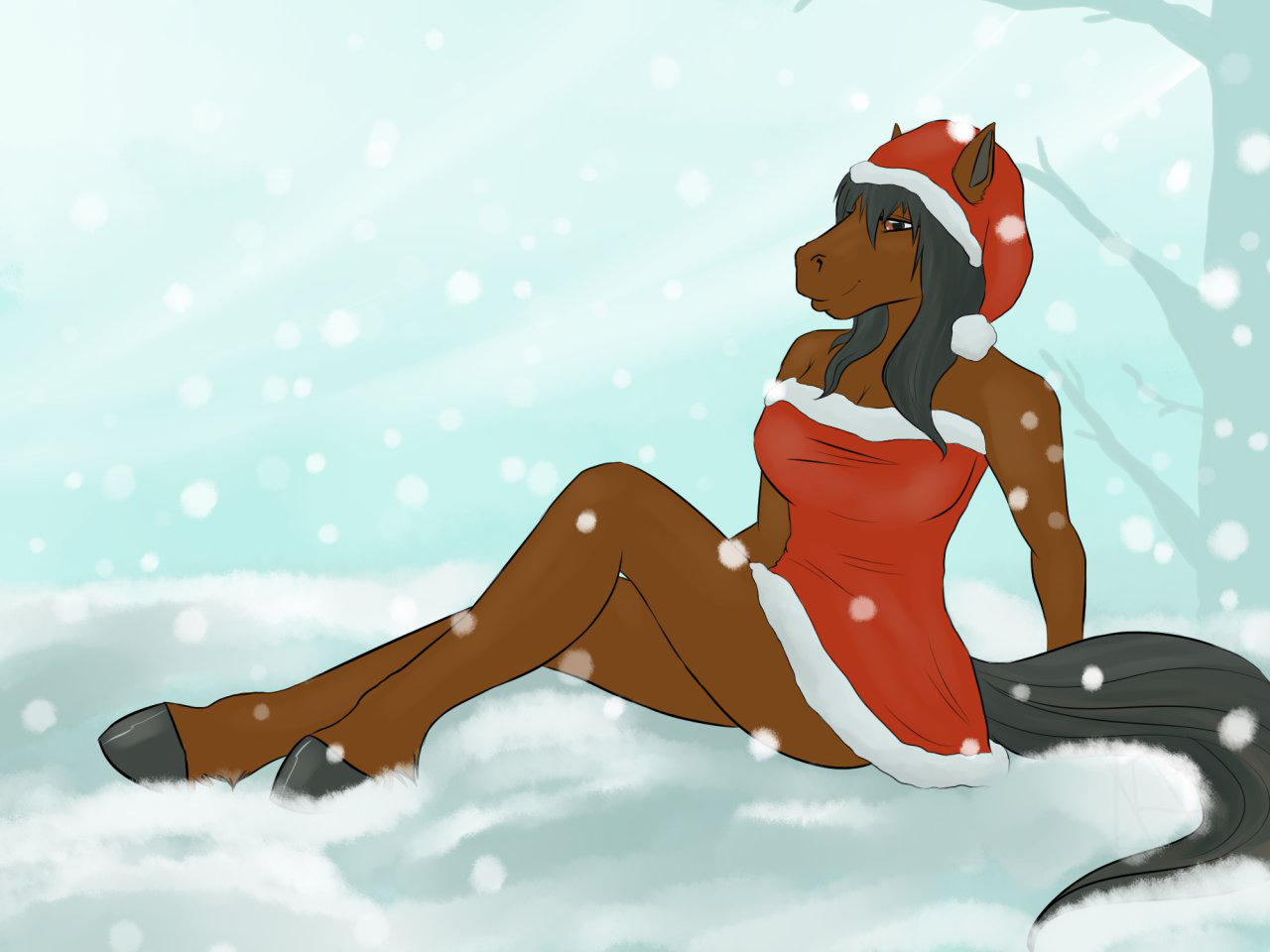 Heuva's Xmas Pin-up Heuva's Xmas Pin-up