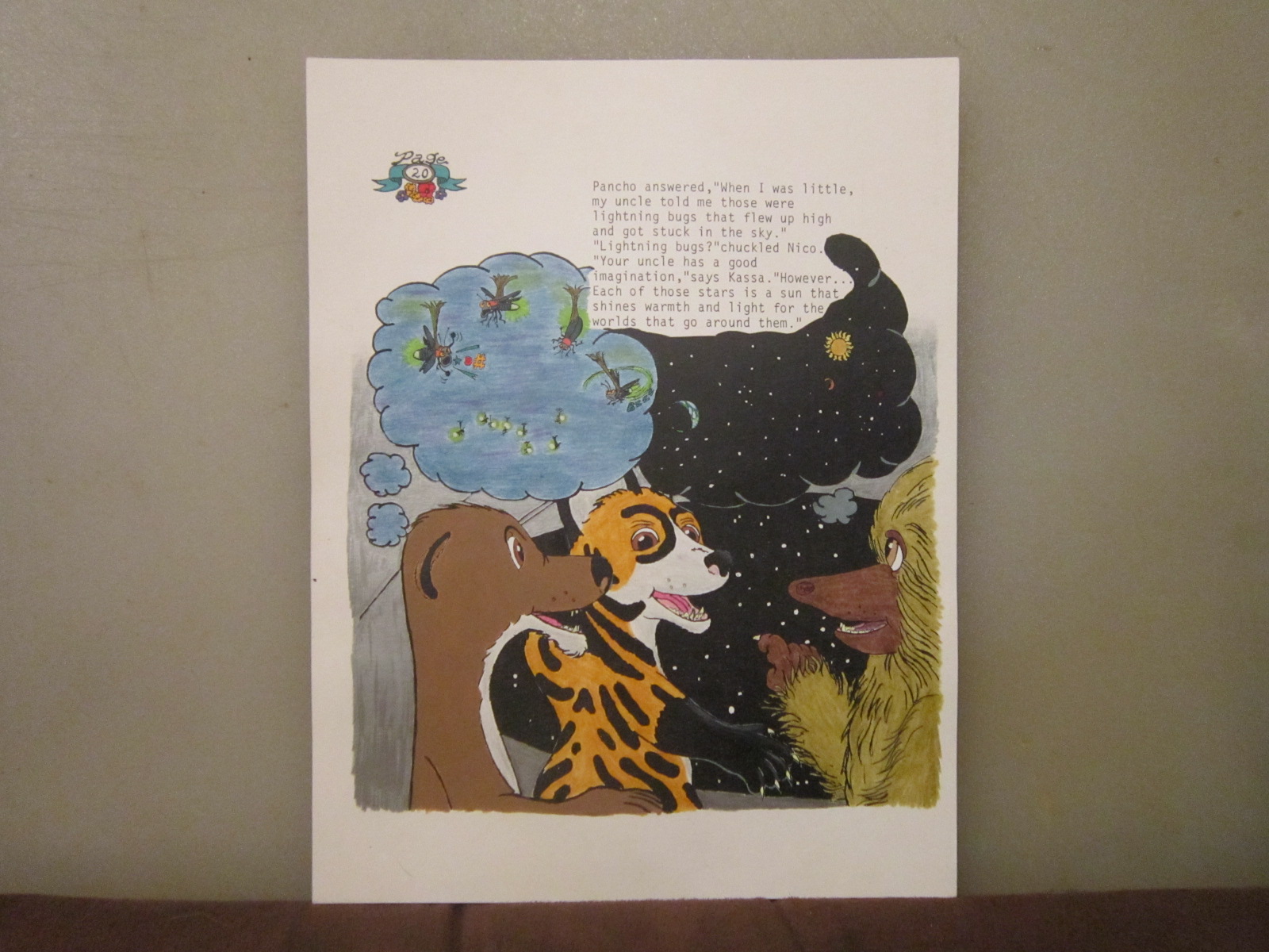 Nico and Pancho learn about stars