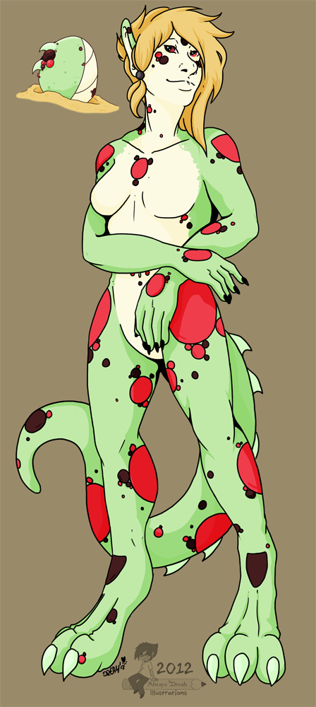 Unnamed dragonkin girl Unnamed dragonkin girl