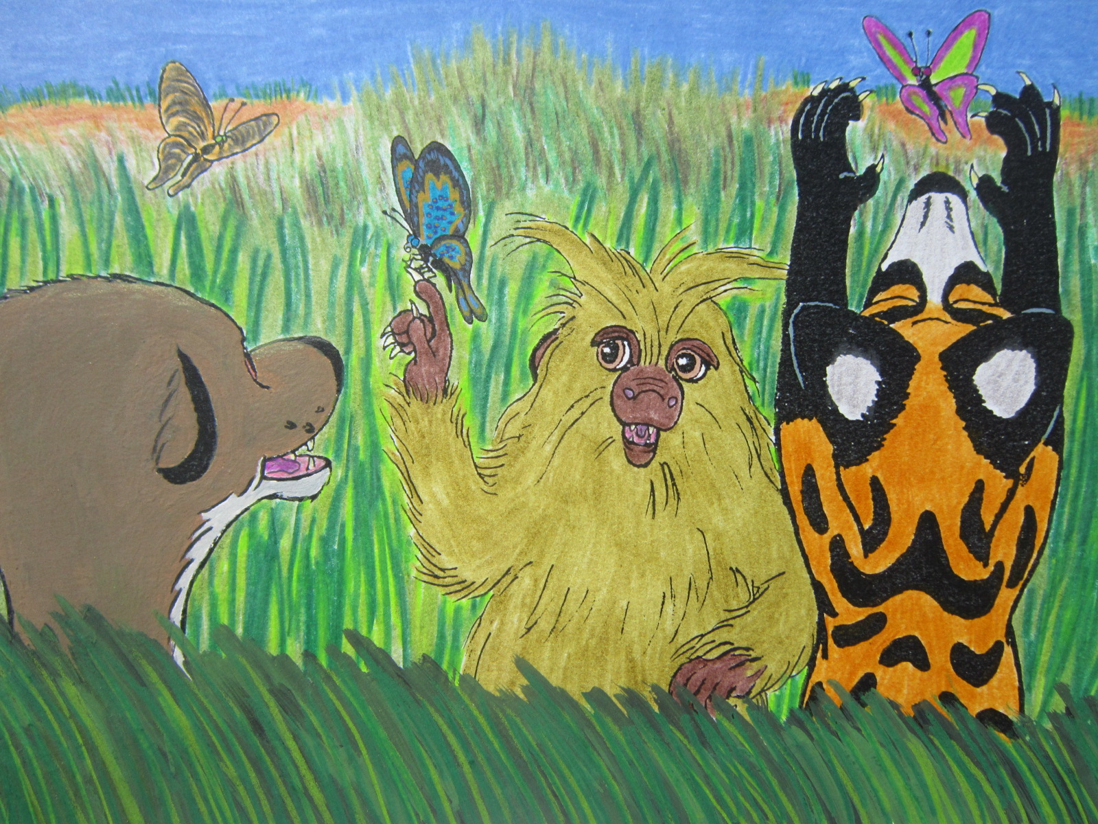 Nico and Pancho #7 Butterflies