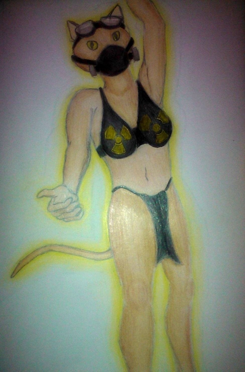 Hairless Cat Belly Dancer