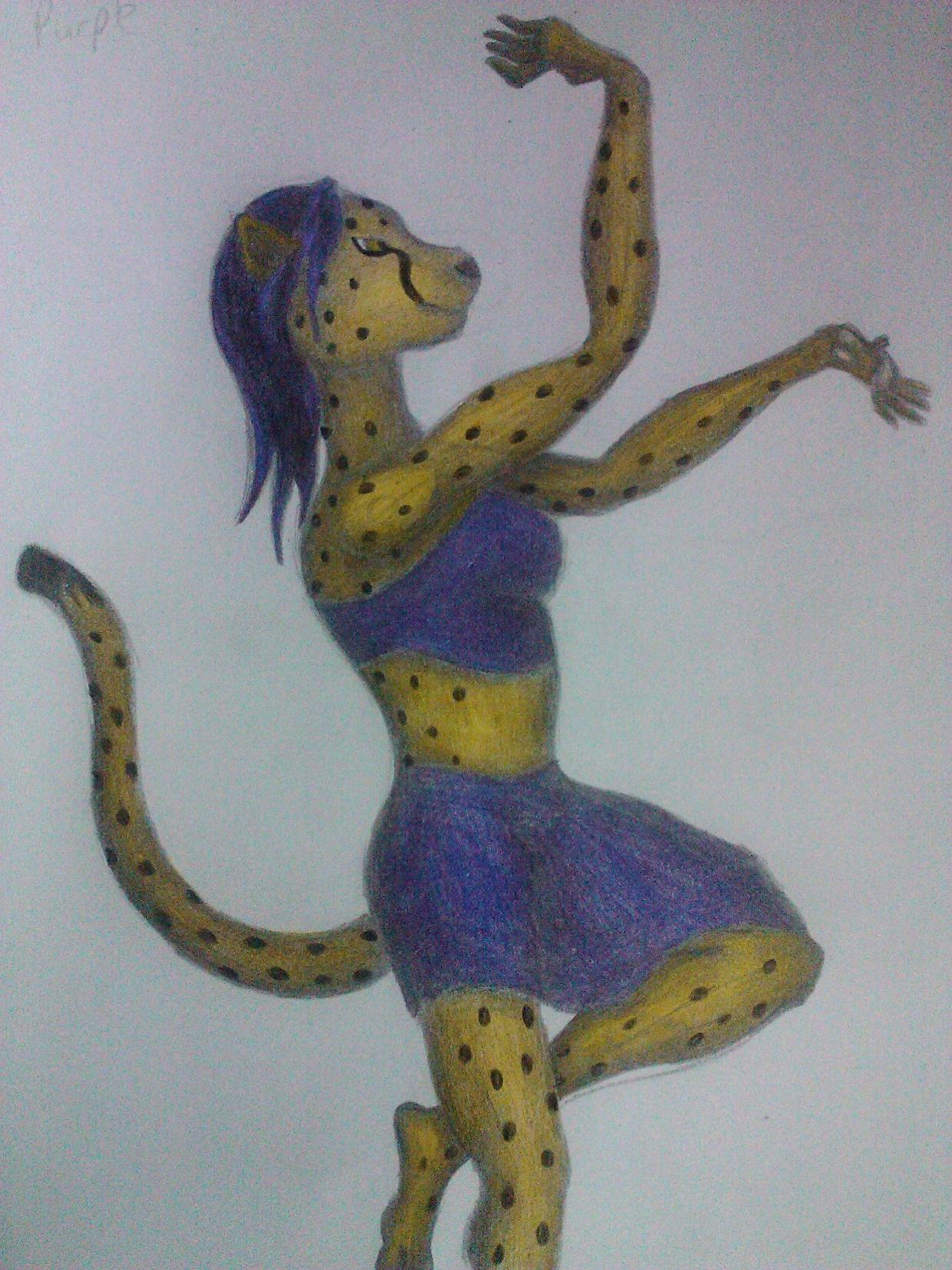 Cheetah Belly Dancer