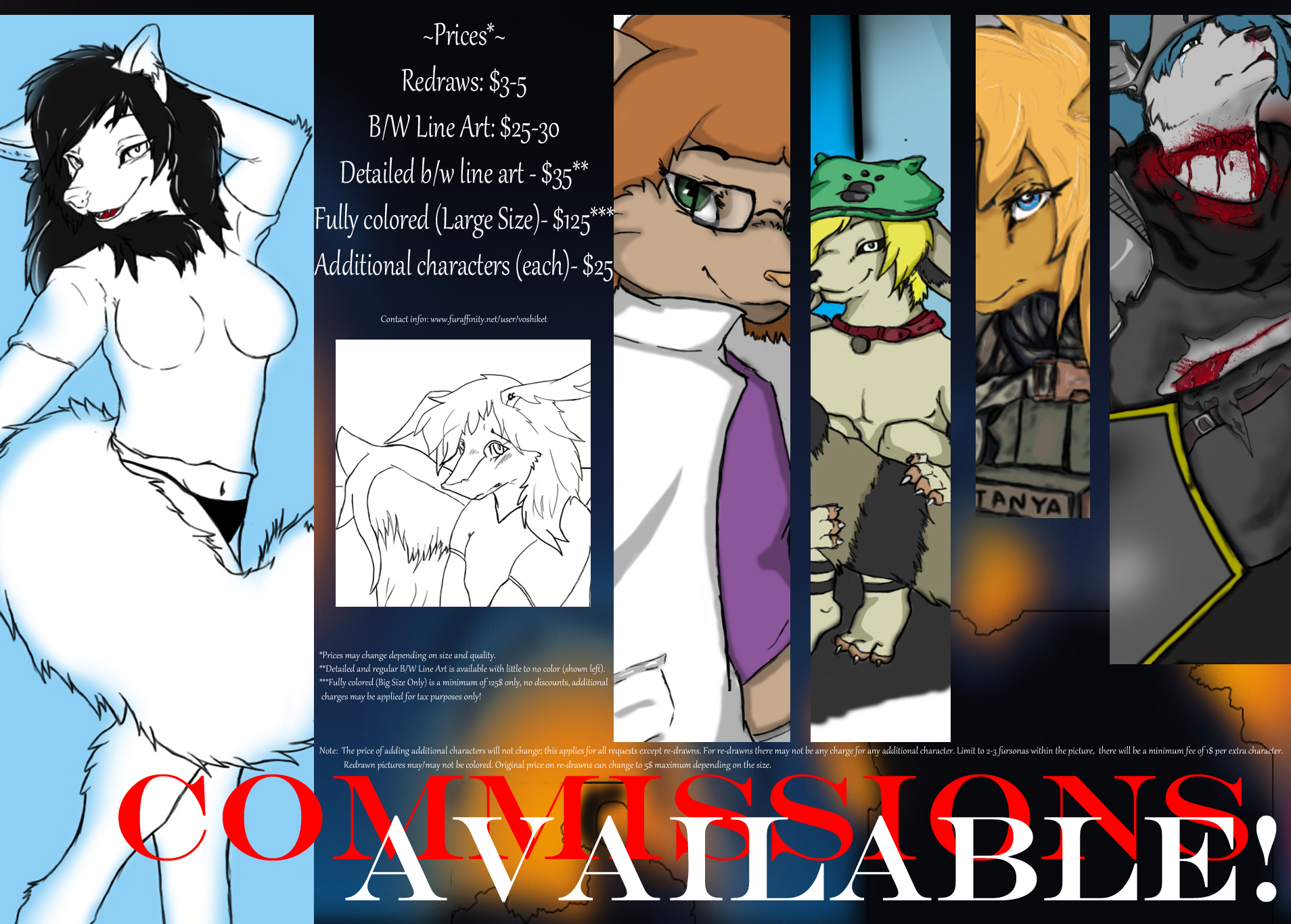 Commissions Now open Commissions Now open