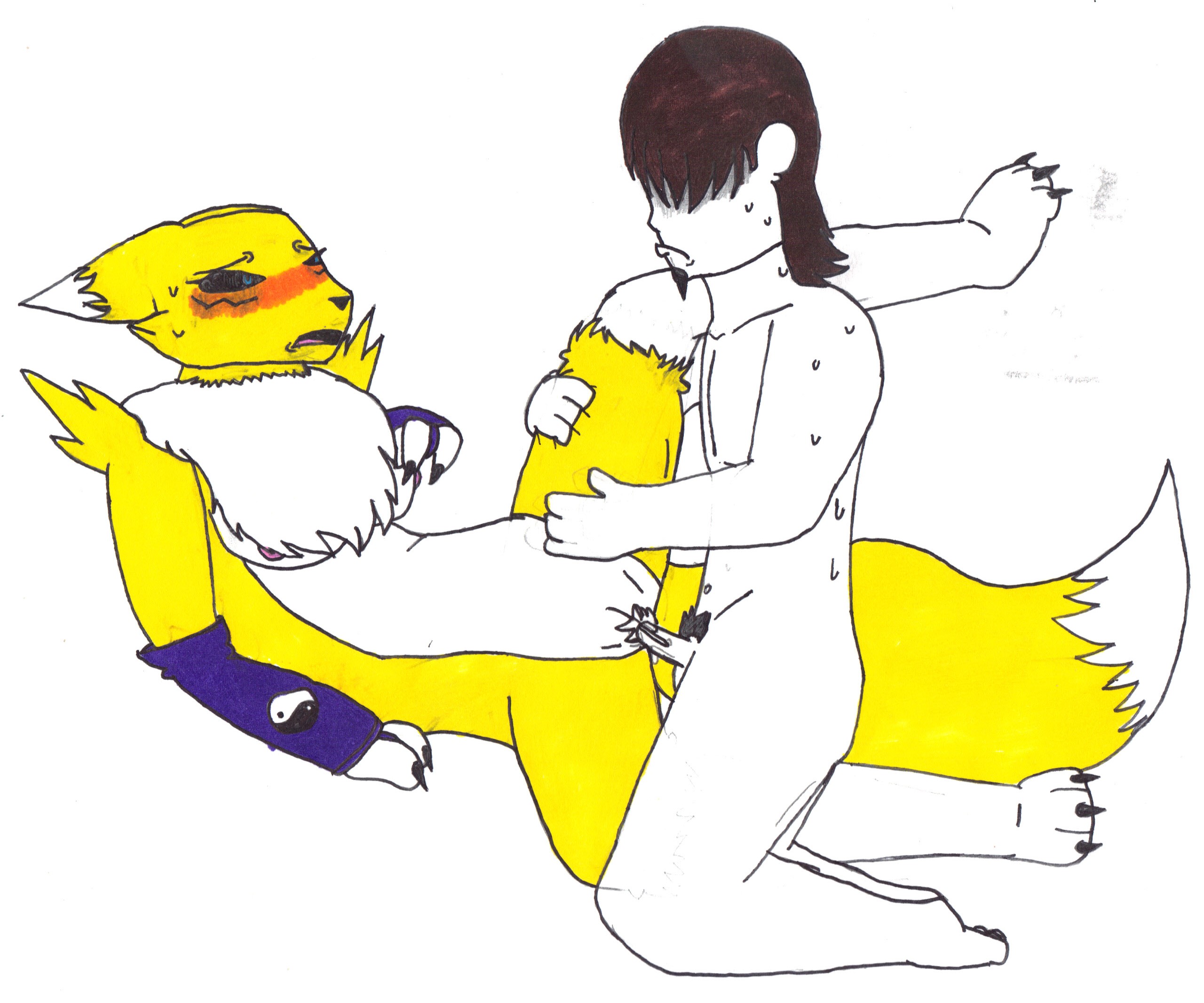 Renamon+Human