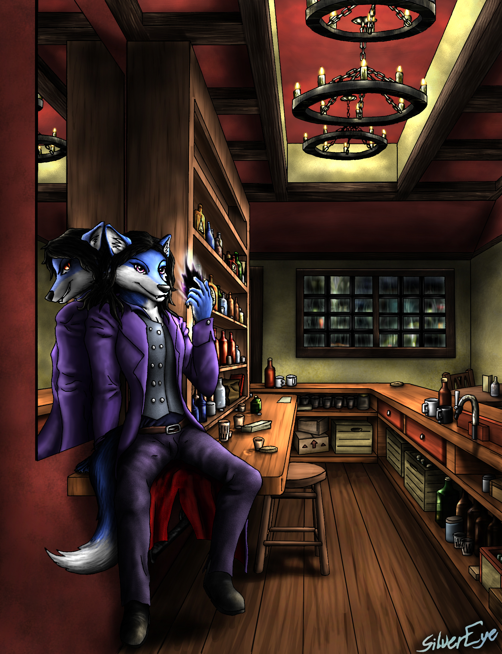 Commission done for Fawkes