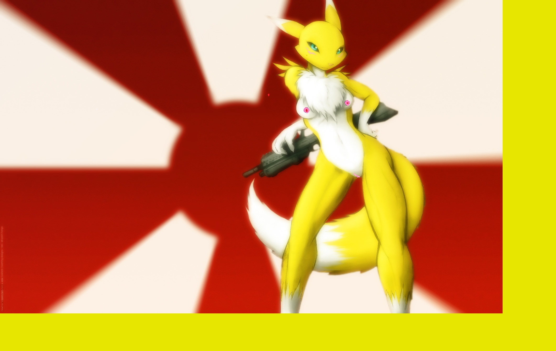 renamon paint