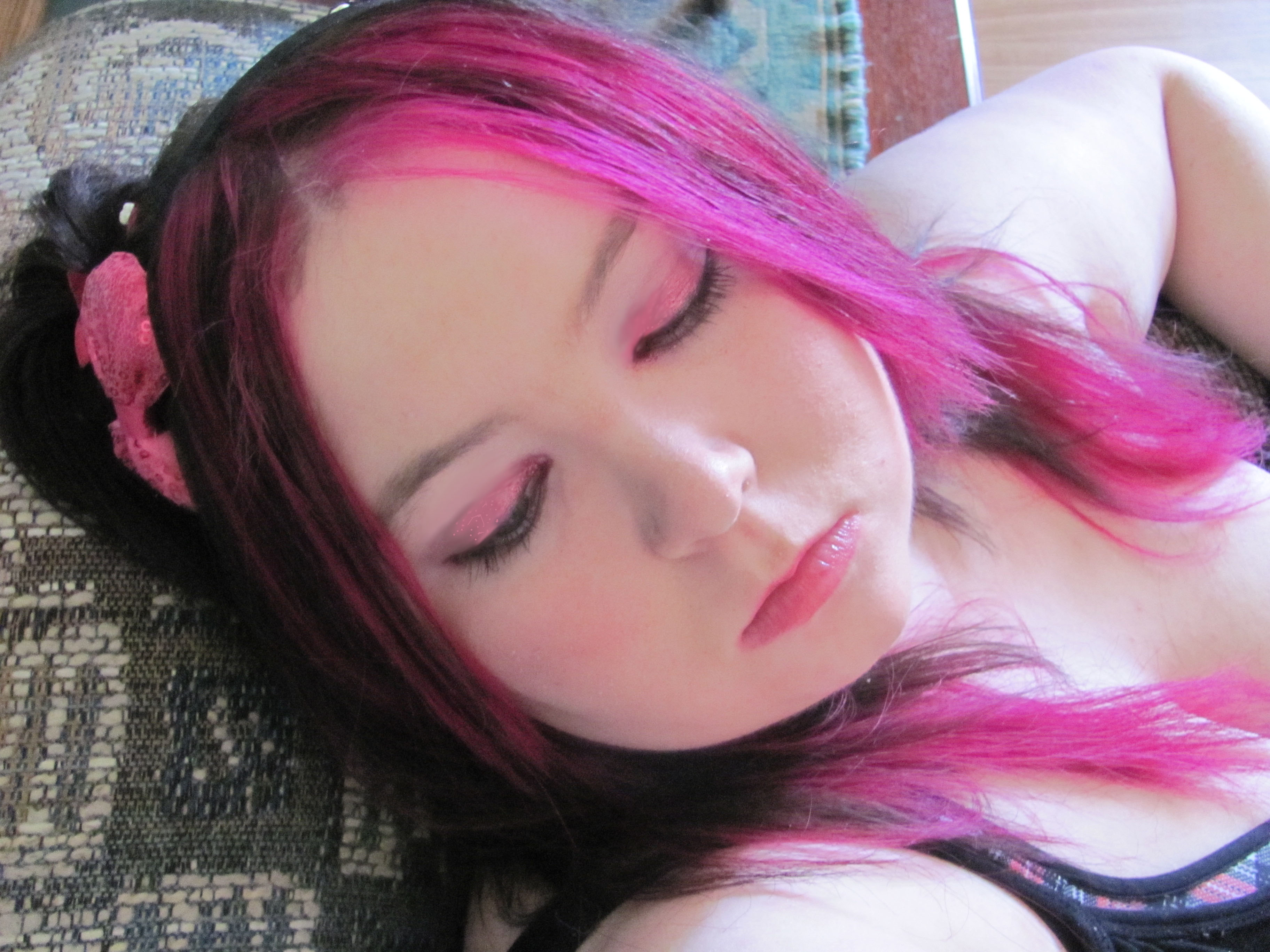 eyes closed