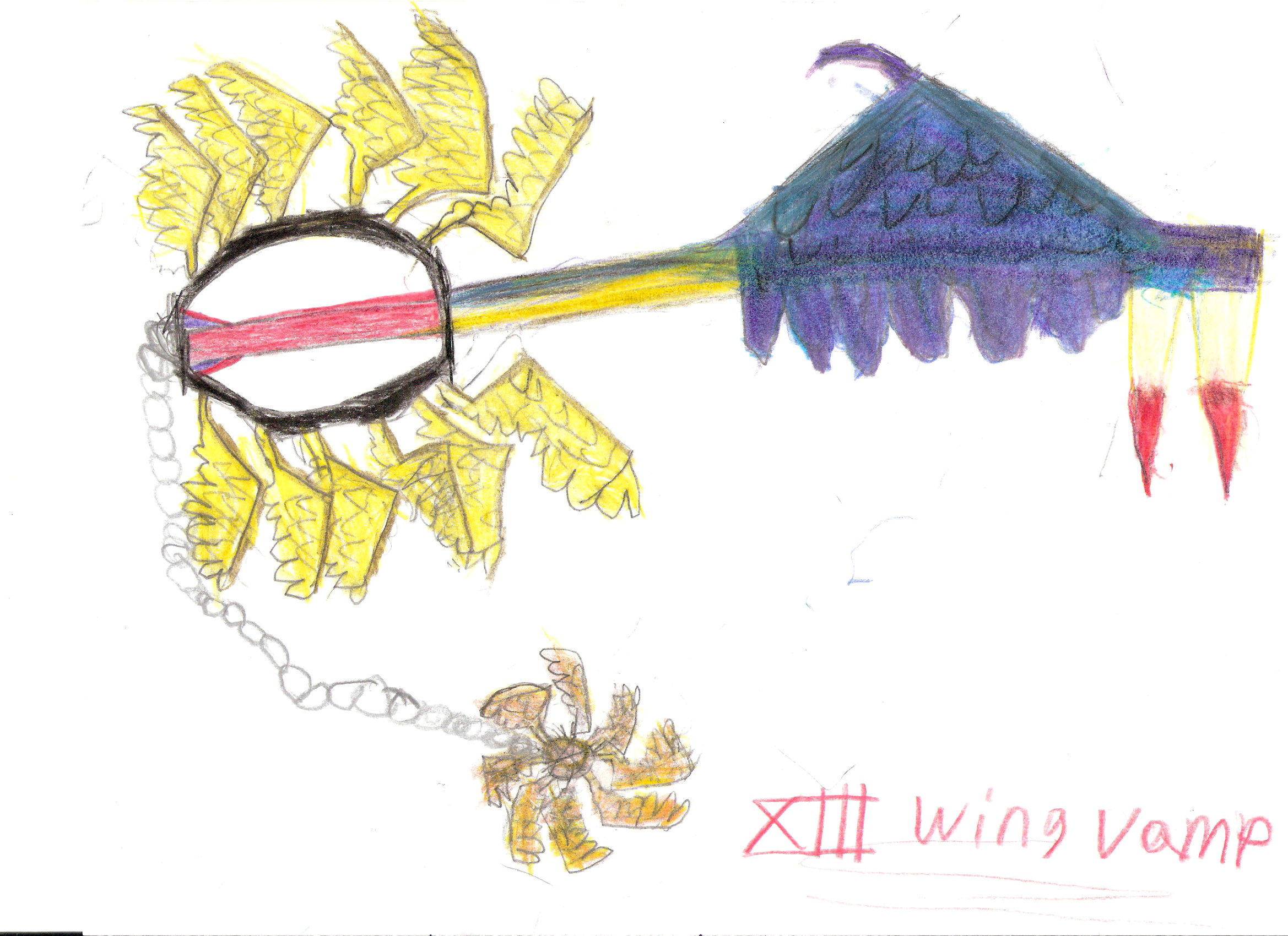 13 Winged Vampire Keyblade