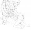 Hydra and a Sheep.