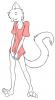 pantless kitty