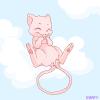 Mew is Happy in the Clouds