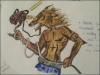 coloured wolf 1