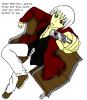 Shinta with a gun