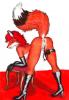 Vixen pin up Colored smooth