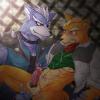 Wolf Fingering StarFox