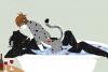 In the Boss's Tub