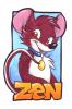 Con badge from Marymouse! :D