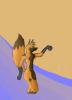 Kire in the waves
