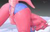 Pink dragoness